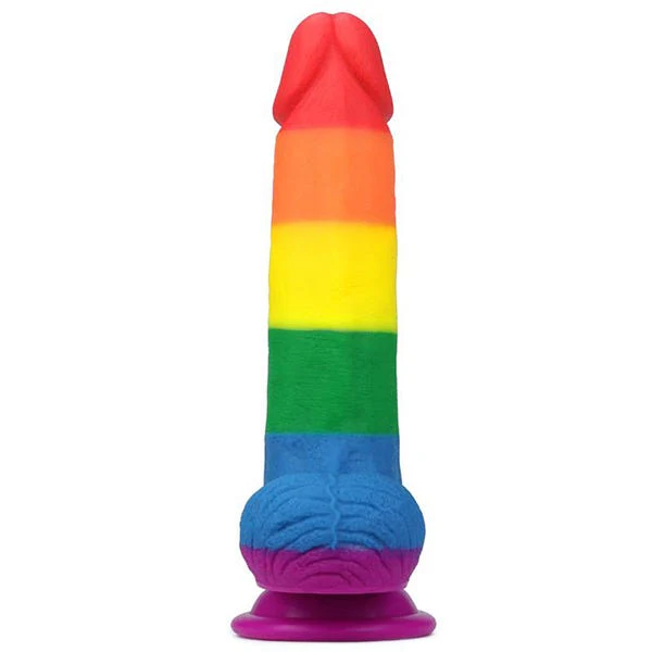 Lovetoy Prider 7.5-Inch Rainbow Dildo - Image 2