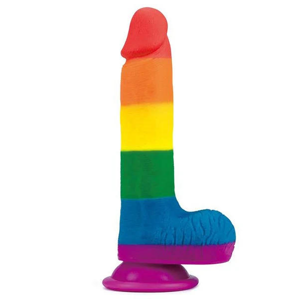 Lovetoy Prider 7.5-Inch Rainbow Dildo - Image 9
