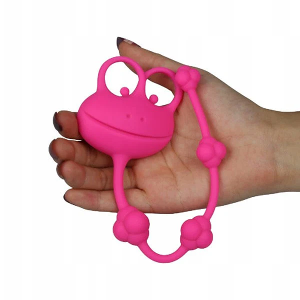 Lovetoy Psyche's 10-inch Silicone Frog Anal Beads - Image 3