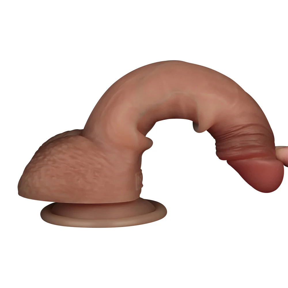 Lovetoy Sliding Skin Pro Dual Layer 7.5 Inch Dong - Image 3
