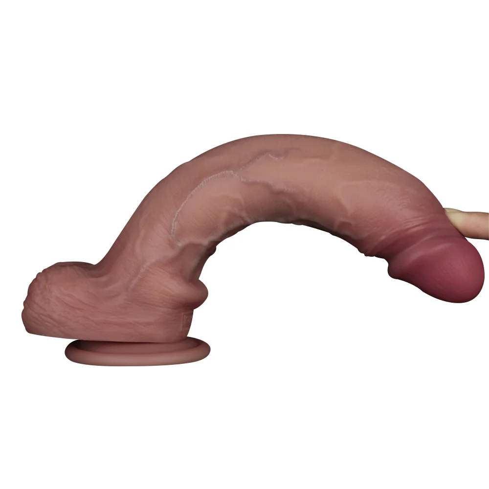Lovetoy Sliding Skin Pro II Dual Layer 10 Inch Dong - Image 3