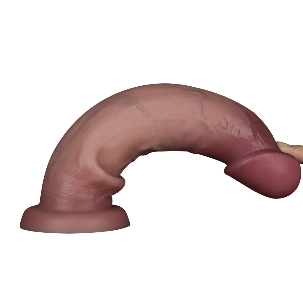 Lovetoy Sliding Skin Pro II Dual Layer 9 Inch Dong - Image 3