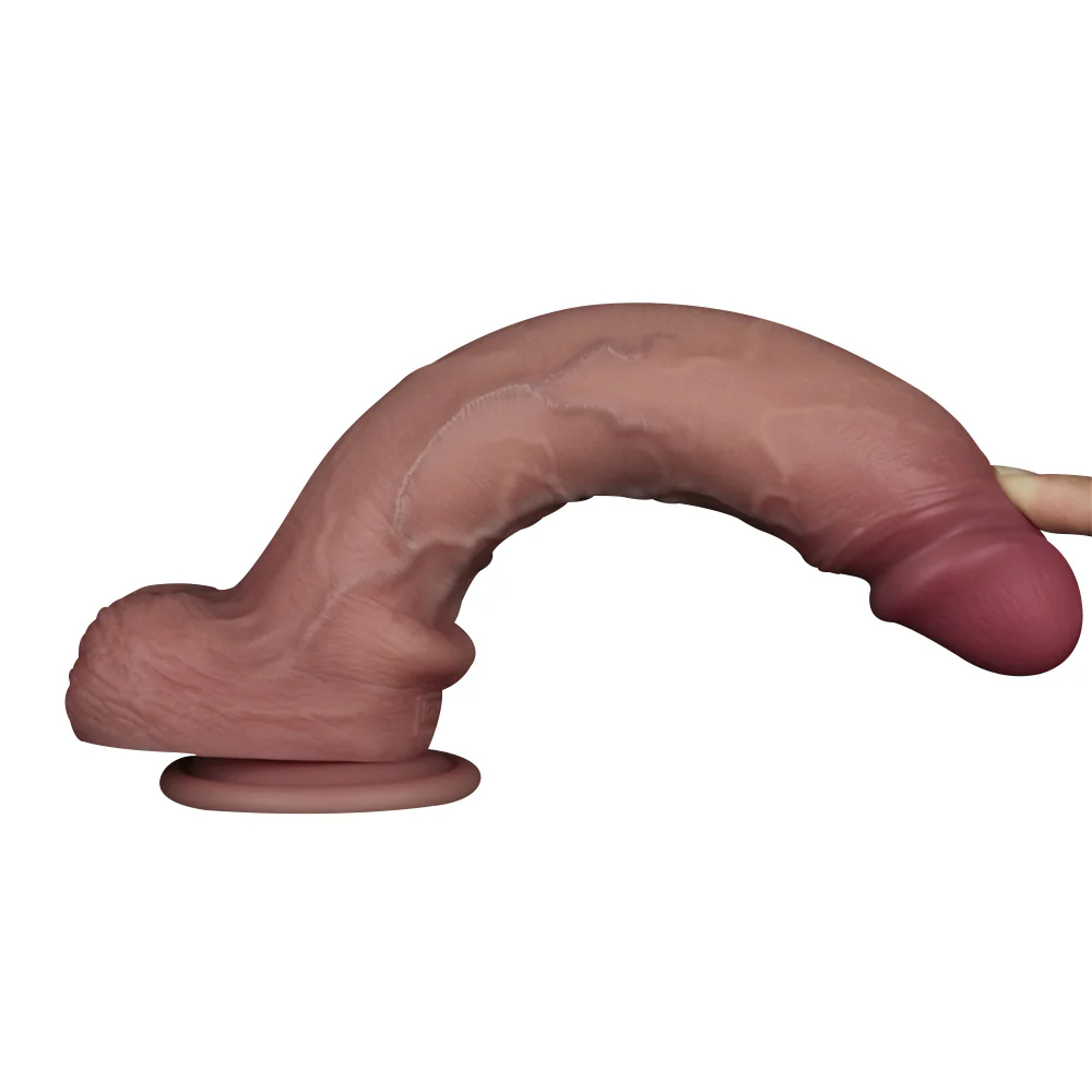 Lovetoy Sliding Skin Pro II Remote Controlled Vibrating 10 Inch Dong - Image 3