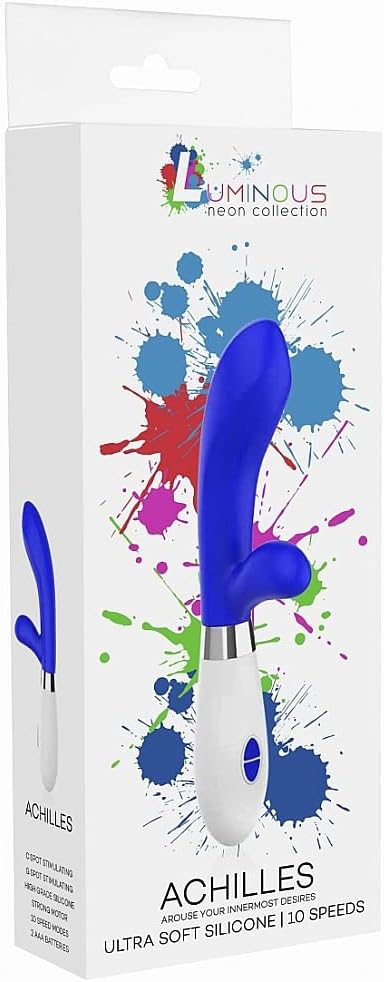 Luminous Achilles Ultra-Soft Silicone 10-Speed Rabbit Vibrator - Image 6