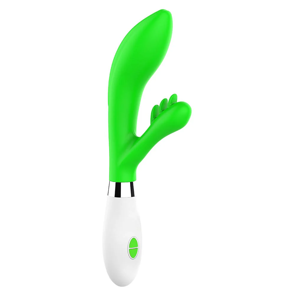 Luminous Agave Ultra Soft Silicone 10-Speed Rabbit Vibrator - Image 4