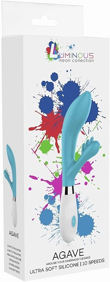 Luminous Agave Ultra Soft Silicone 10-Speed Rabbit Vibrator - Image 6