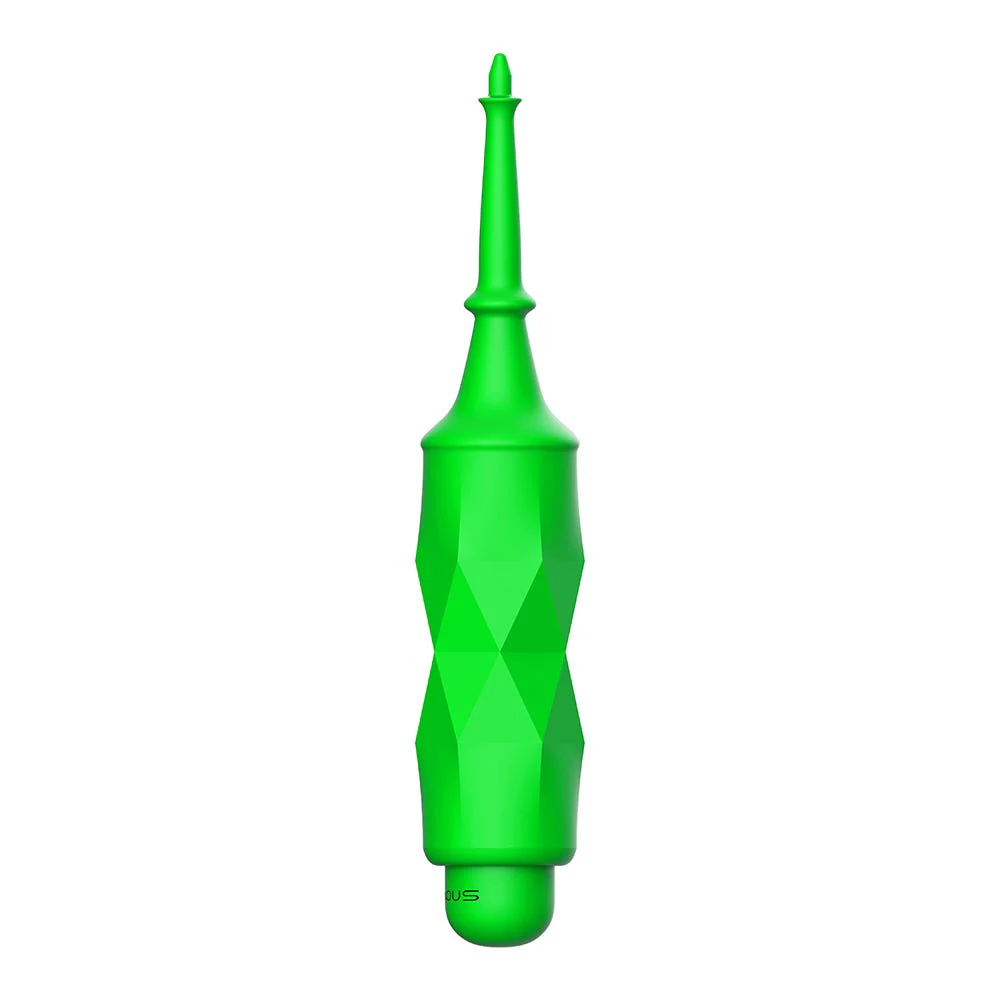 Luminous Circe Ultra Soft Silicone 10-Speed Tickler Tip Bullet Vibrator