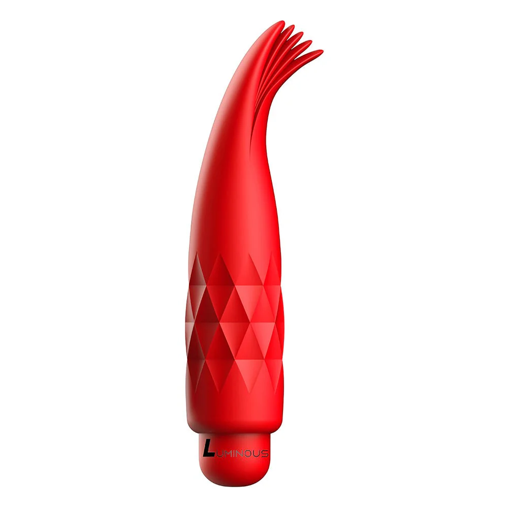 Luminous Zoe Ultra Soft Silicone 10-Speed Flickering Vibrator - Image 2