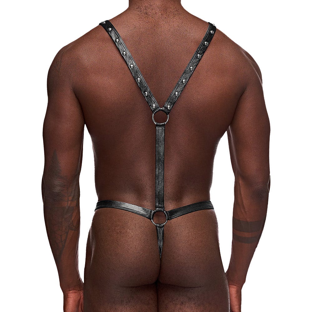 Malepower Warrior Thong & Crisscross Harness - Image 2