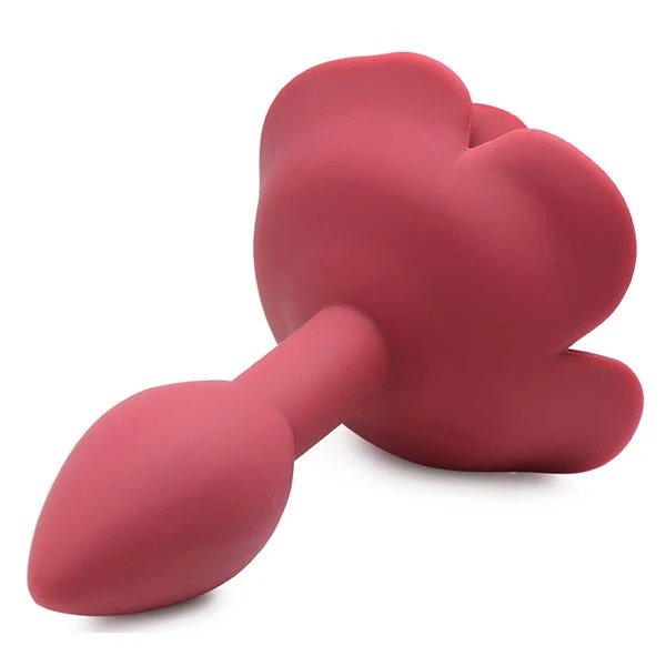 Master Series Booty Bloom Silicone Rose Anal Plug - Image 2