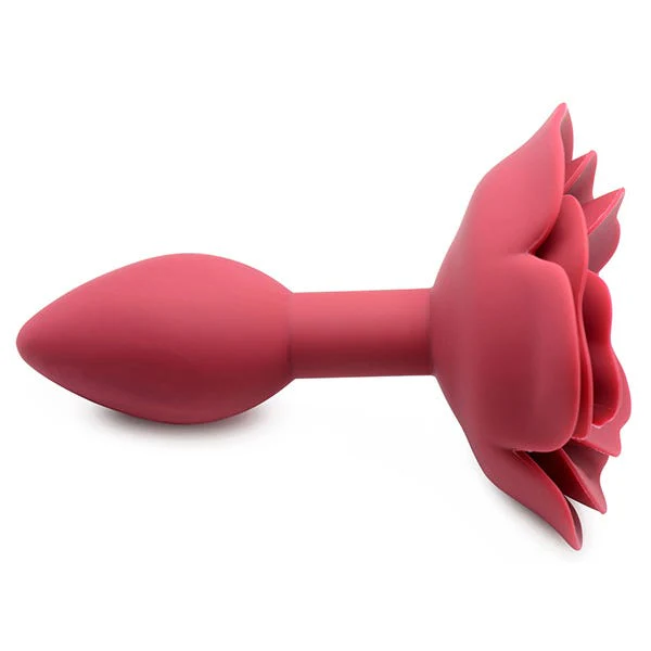Master Series Booty Bloom Silicone Rose Anal Plug - Image 4