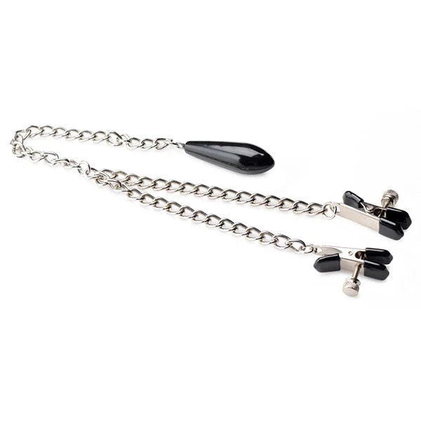 Master Series Titty Taunter Nipple Clamps with Weighted Beads - Image 2