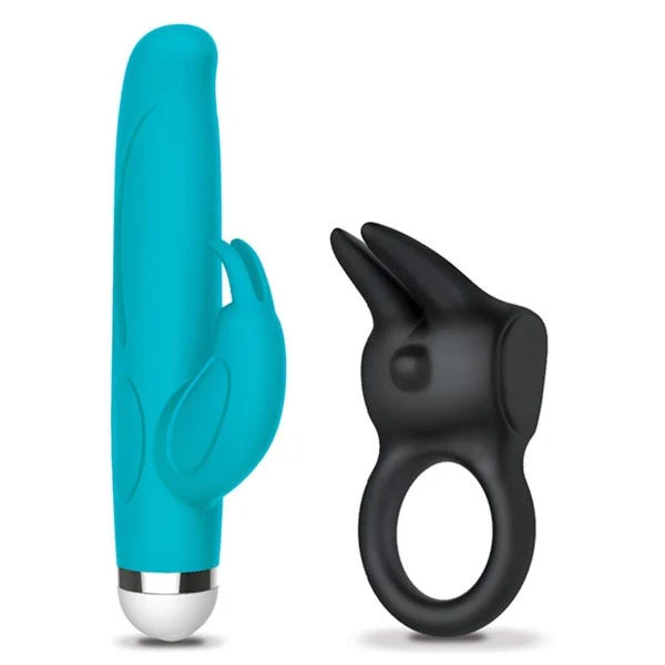 The Rabbit Company Mini Rabbit and Love Ring Vibrating Couple's Set