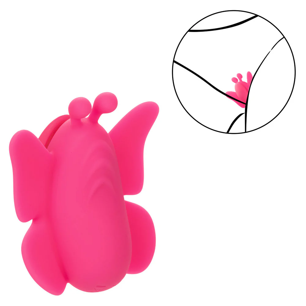 CalExotics Neon Vibes The Flutter Vibe Rechargeable Panty Vibrator - Image 5
