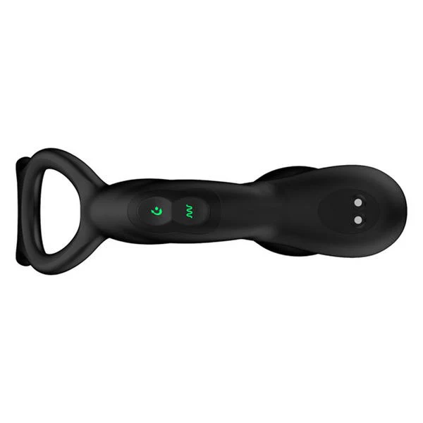 Nexus SIMUL8 Silicone Prostate Massager with Dual Cock Ring - Image 5