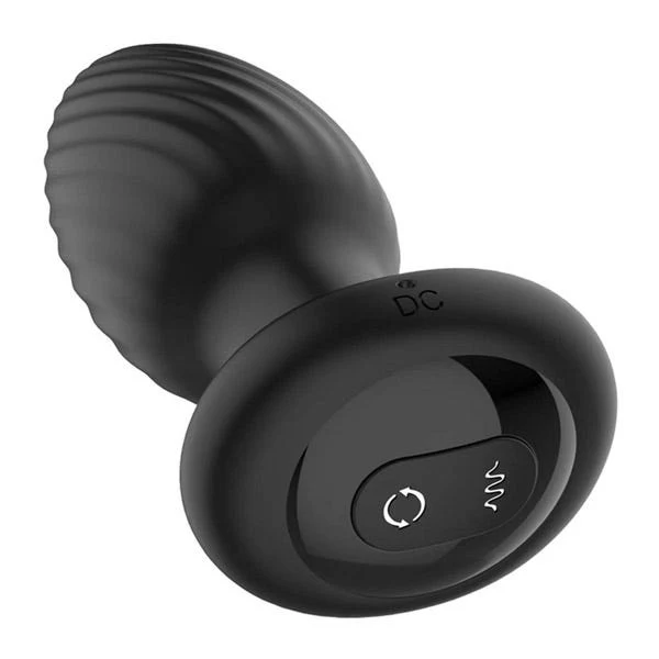 Nexus Tornado Small Vibrating and Rotating Silicone Butt Plug - Image 3