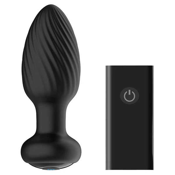 Nexus Tornado Small Vibrating and Rotating Silicone Butt Plug - Image 6