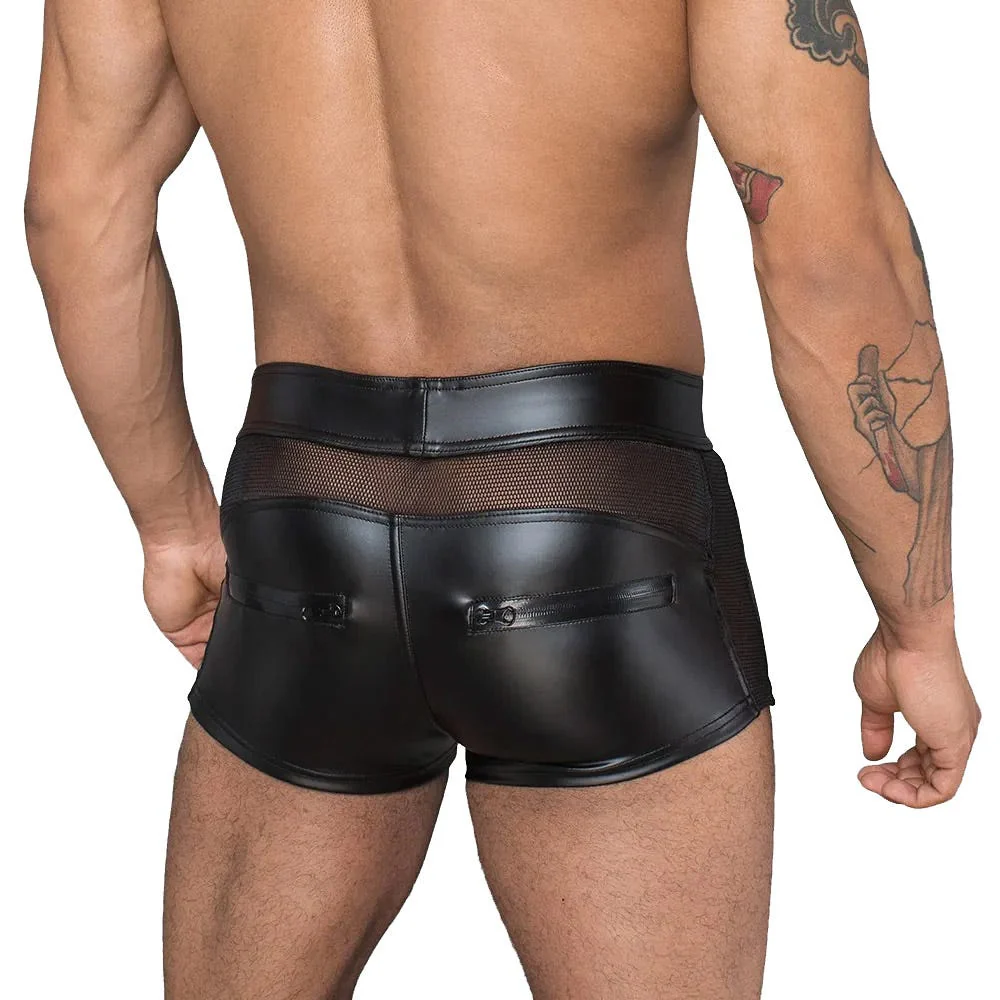 Noir Mens 3D Net Shorts - Image 2