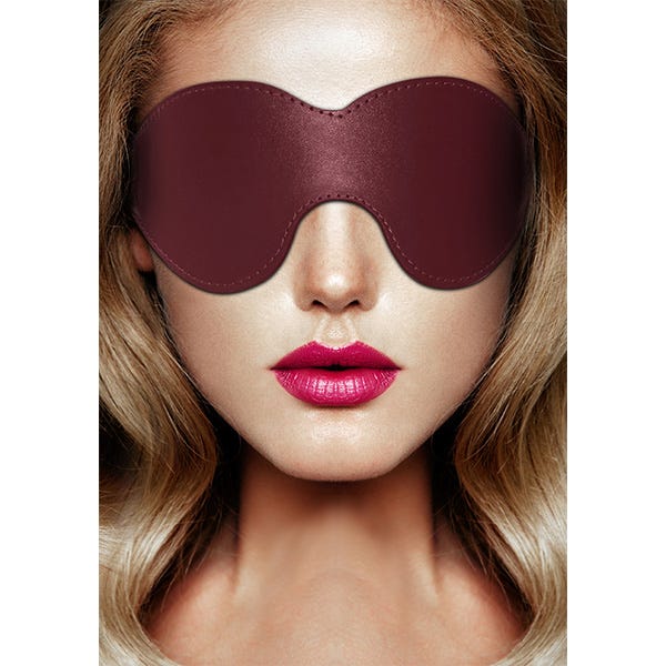 Ouch Halo Leather-Look Eye Mask - Image 3