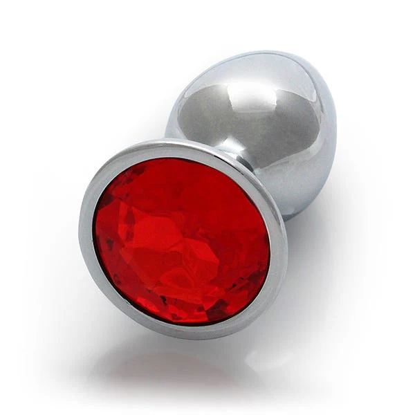 Ouch! Small Gem Metal Anal Plug - Image 3