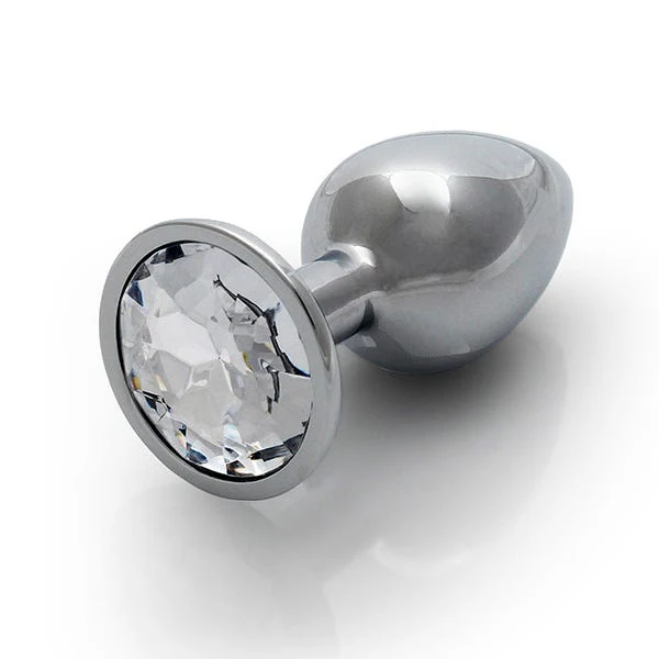 Ouch! Small Gem Metal Anal Plug - Image 6