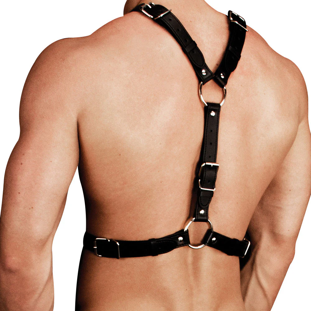 Ouch! Thanos Chest Centerpiece Bonded Leather Body Harness - Image 2