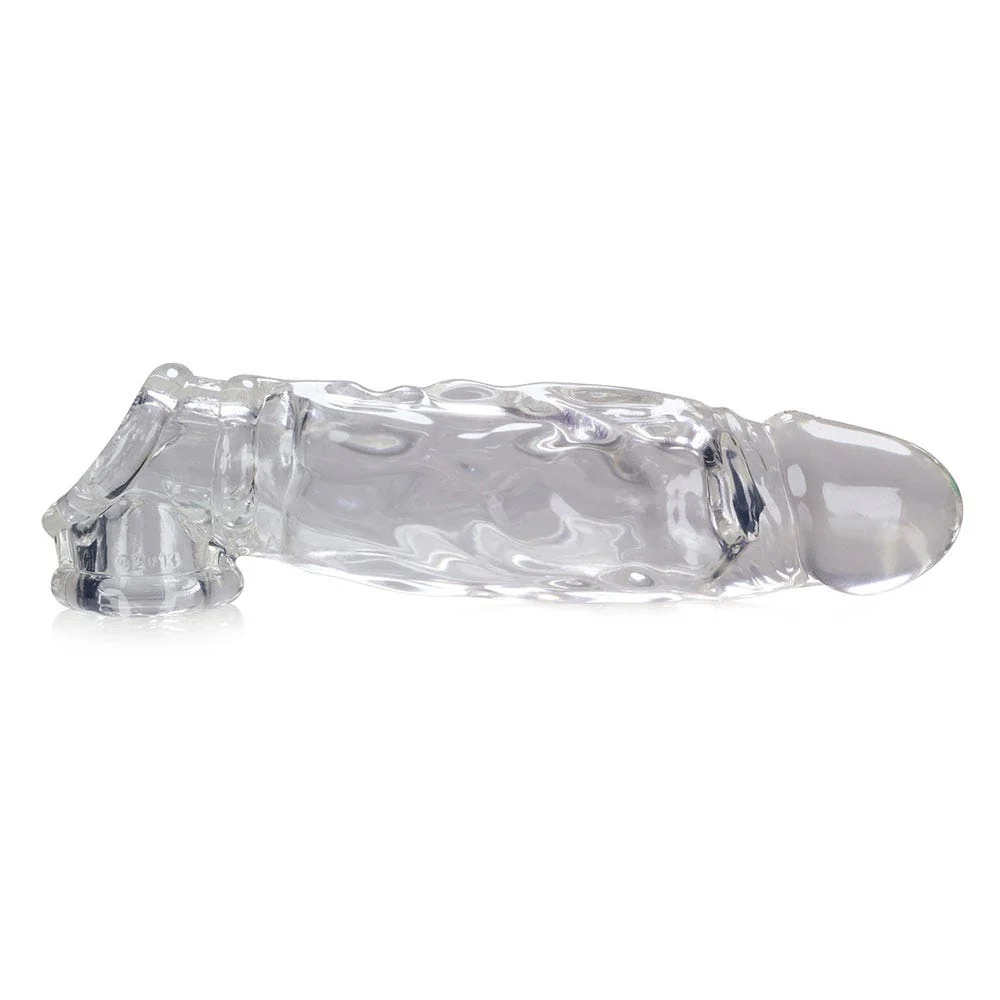 Oxballs Butch Cocksheath Penis Extender Sleeve Clear - Image 2