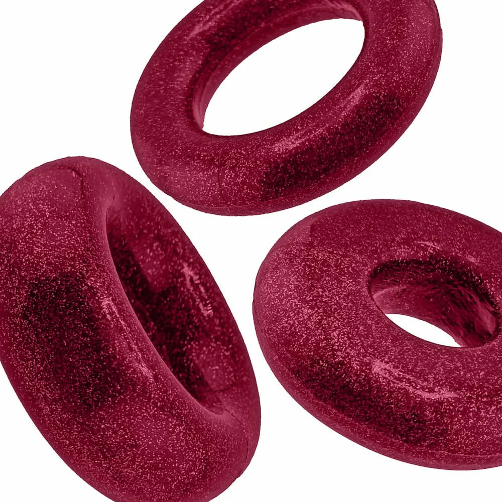 OxBalls Cockpack Multi Design 3-Pack Cock Rings - Image 3