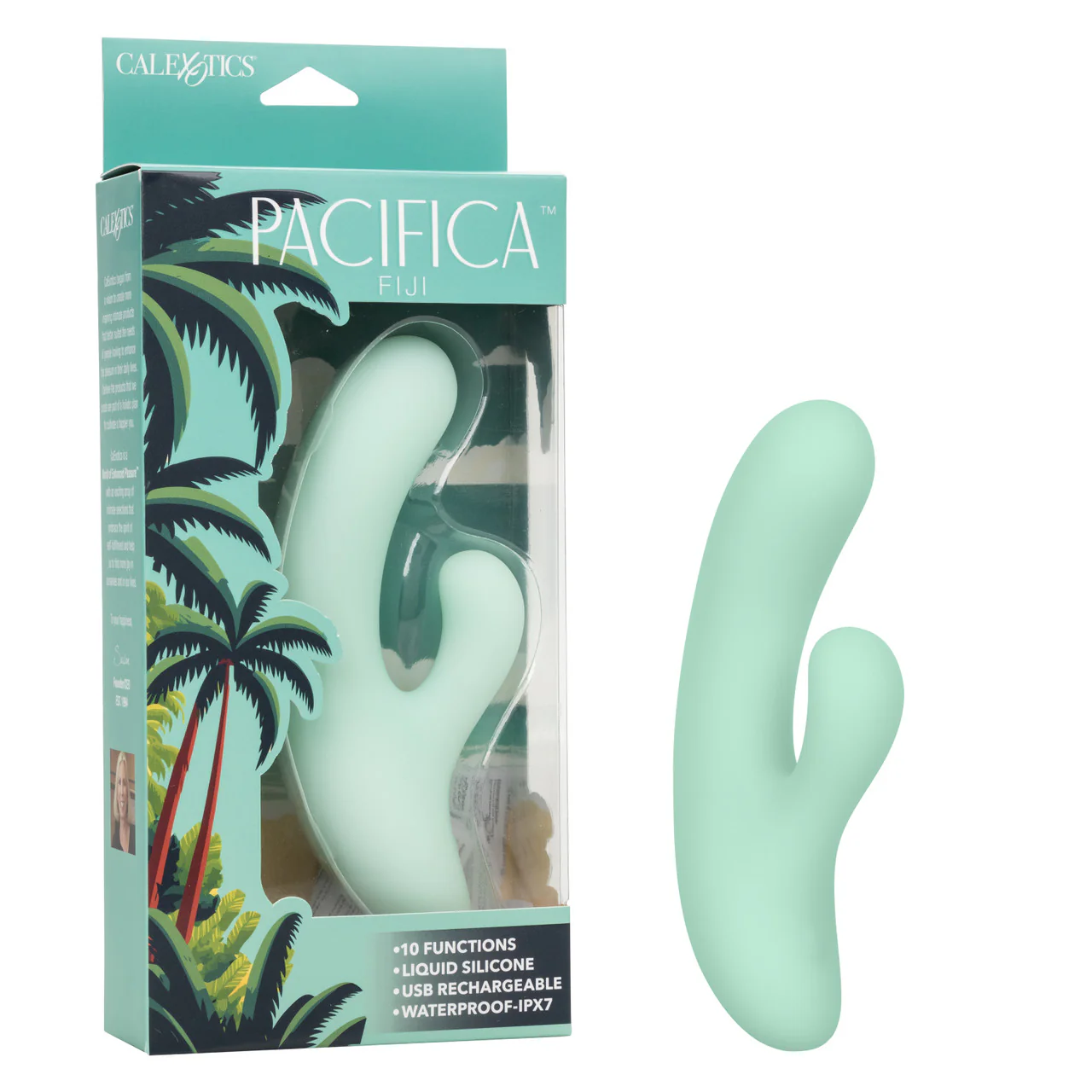 CalExotics Pacifica Fiji Waterproof Rabbit Vibrator - Image 5