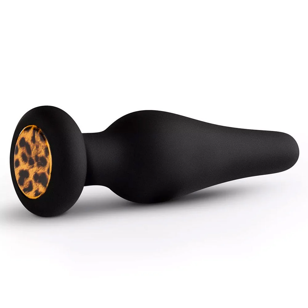 Panthra Kesia Leopard-Print 3 Piece Butt Plug Set - Image 2