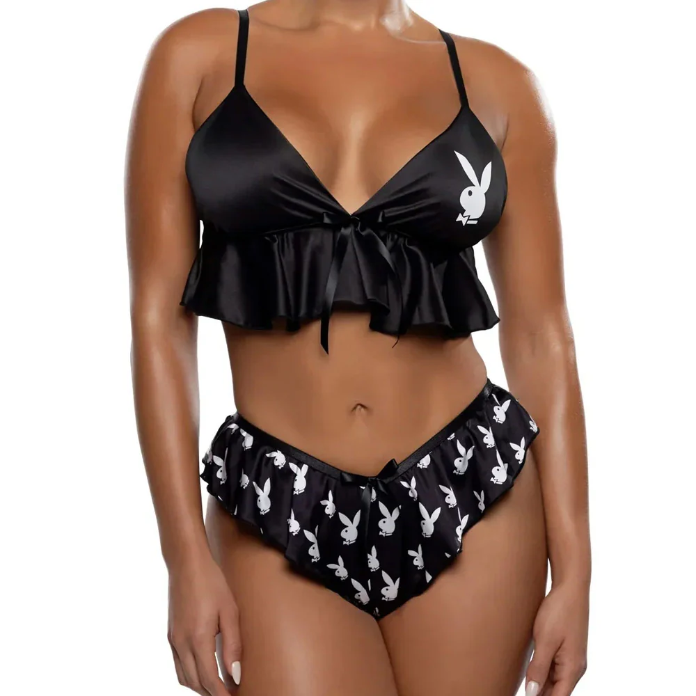 Playboy Flutter Bunny 2-Piece Lounge Set - Image 3