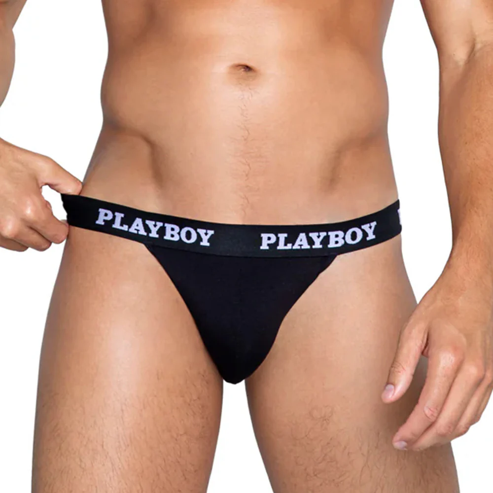 Playboy Mens Modal Gym Jockstrap - Image 2