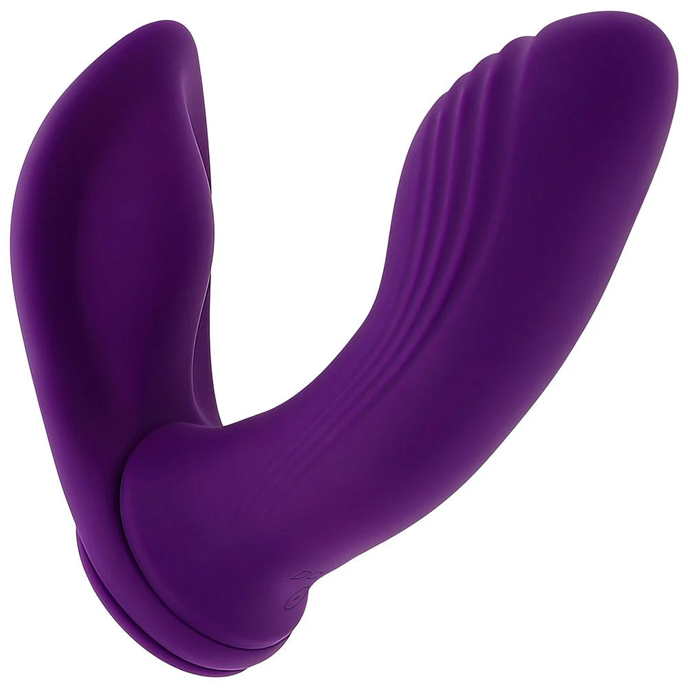 Playboy Pleasure Mix & Match Multi Play Rechargeable Vibrator with Removeable Cock Ring - Image 2