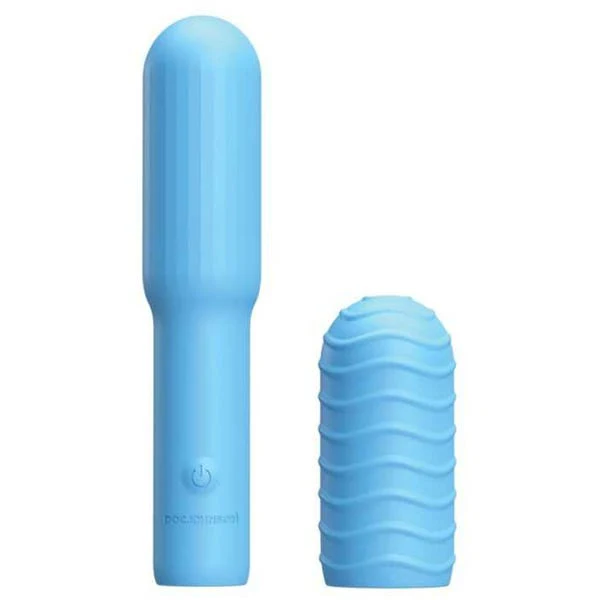 Pocket Rocket Elite Textured Sleeve Bullet Vibrator - Image 2