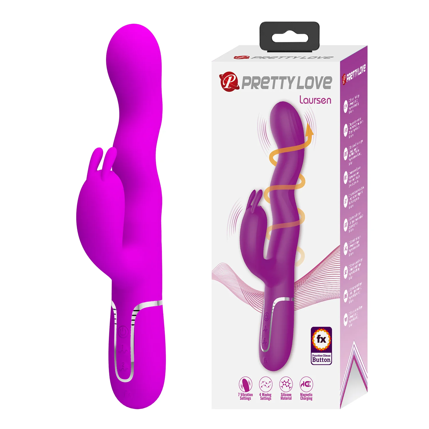 Pretty Love Laursen Wiggle Rabbit Vibrator - Image 10
