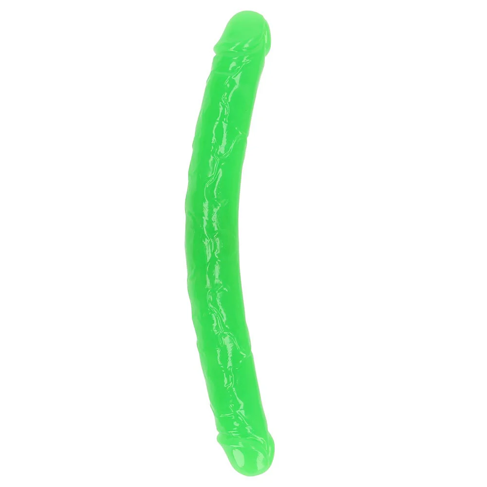 Realrock 15 inch Glow In The Dark Double Ended Dildo - Image 4