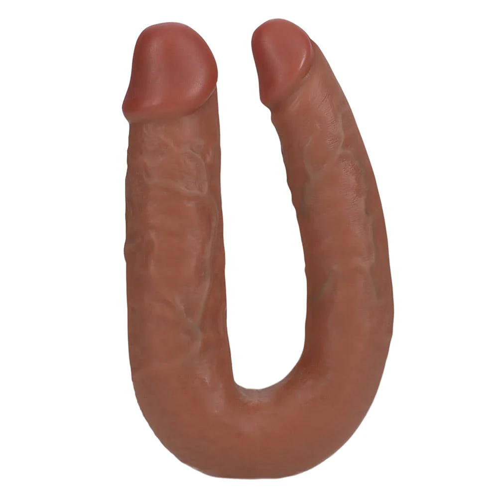 RealRock 5 Inch U Shape Realistic Double Dildo