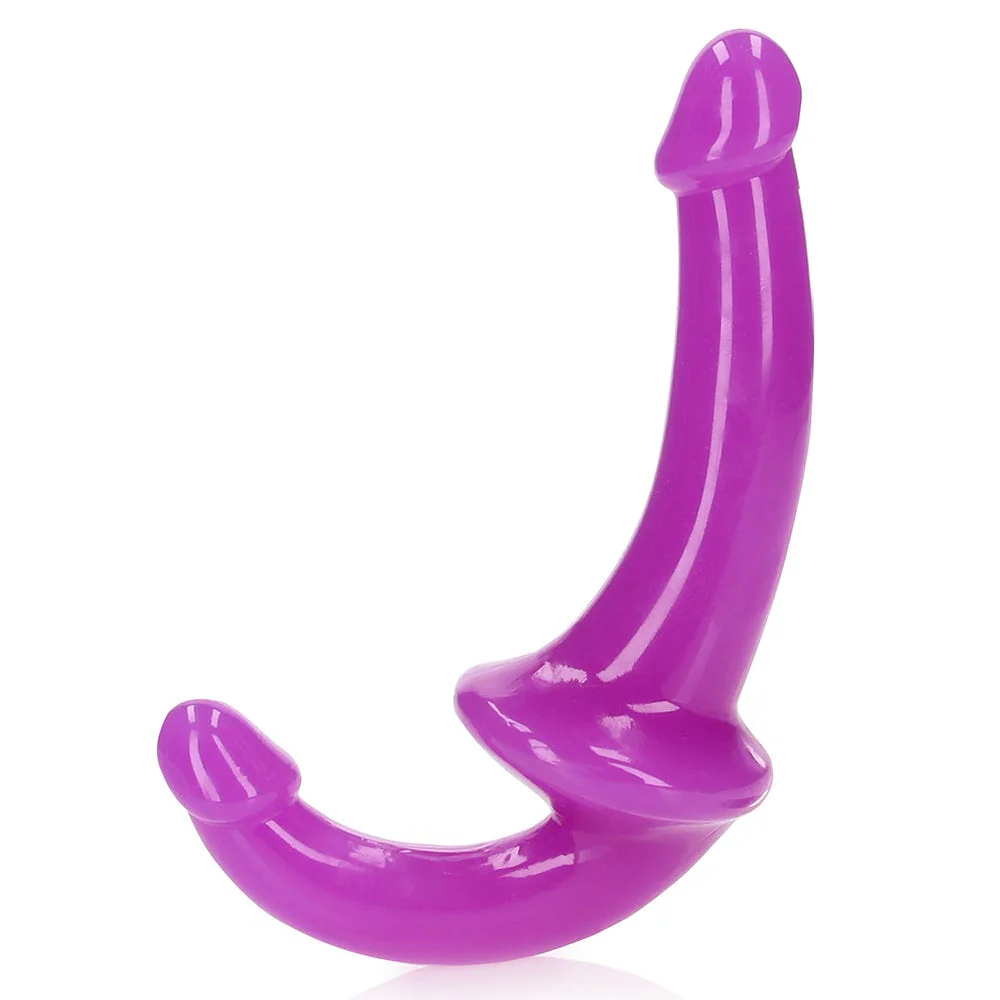Realrock 6 inch Glow In The Dark Strapless Strap-on Dildo - Image 4