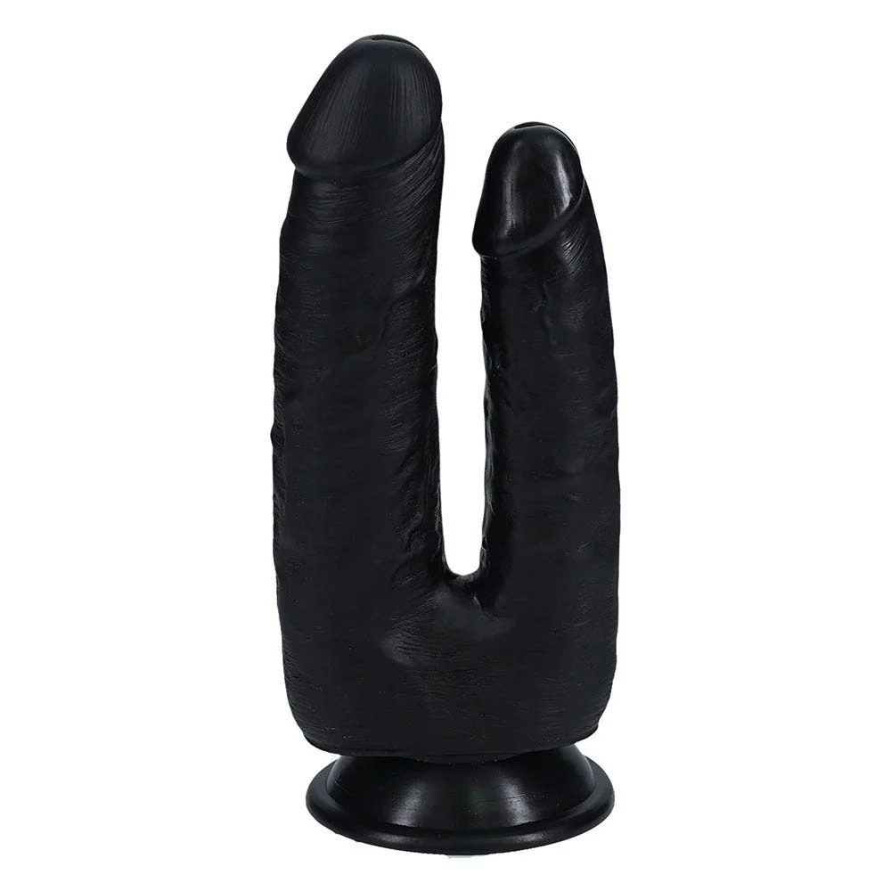 RealRock Double Trouble 5/6 Inch Dildo with Suction Cup - Image 3