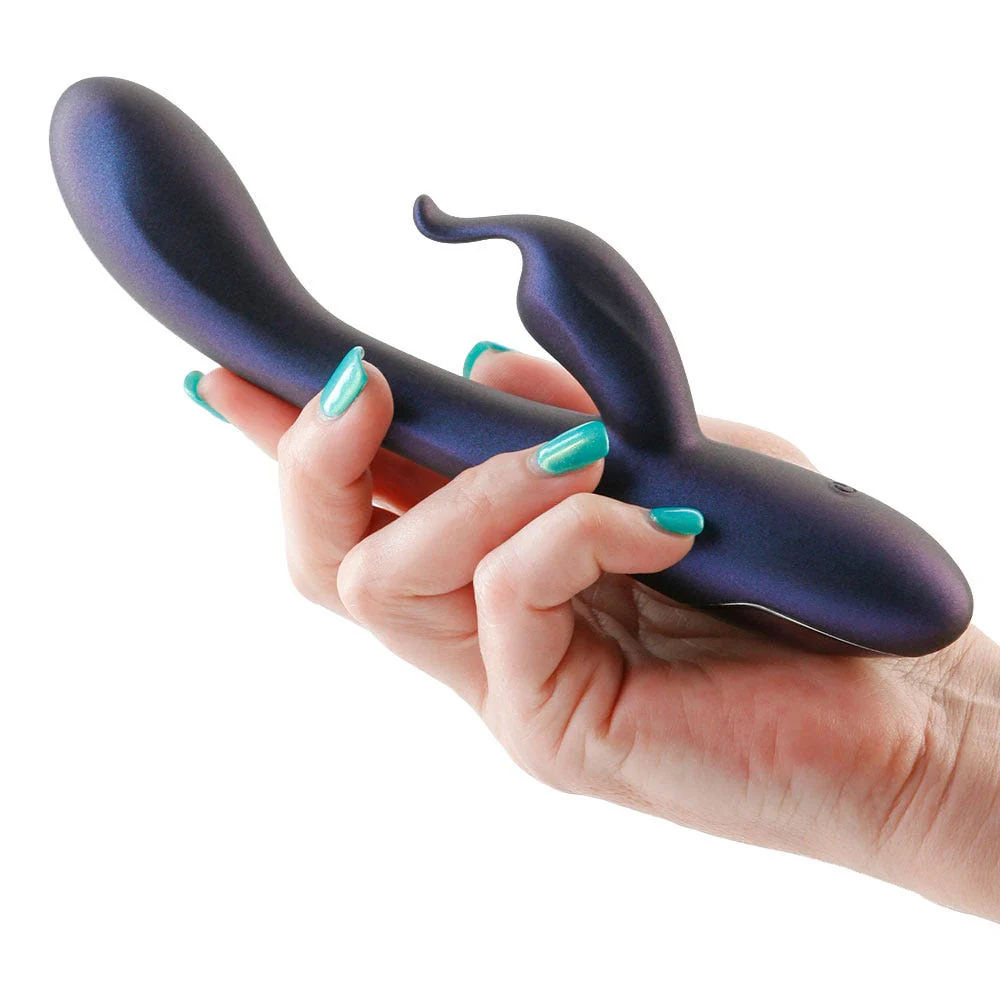 Royals Empress Metallic Blue Rabbit Vibrator - Image 2
