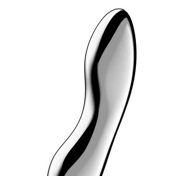 Satisfyer Cosmic Crest 2 Stainless Steel Dildo - Image 5