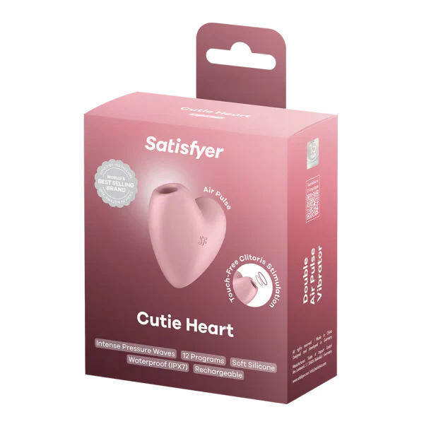 Satisfyer Cutie Heart Air-Pulse Clitoral Stimulator - Image 5
