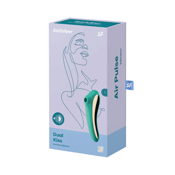 Satisfyer Dual Kiss Clitoral Stimulator and Vibrator - Image 6
