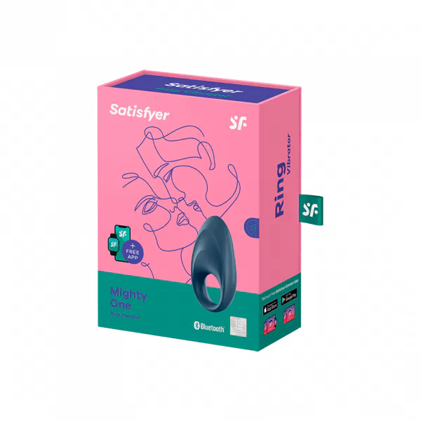 Satisfyer Mighty One Vibrating Cock Ring - Image 7