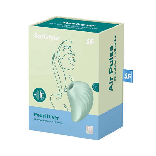 Satisfyer Pearl Diver Air Pulse Clitoral Stimulating Vibrator - Image 5