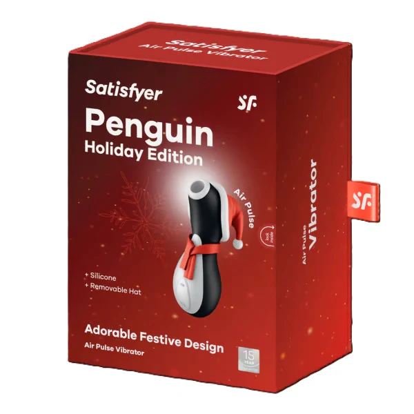 Satisfyer Penguin Holiday Edition Air Pulse Vibrator - Image 2