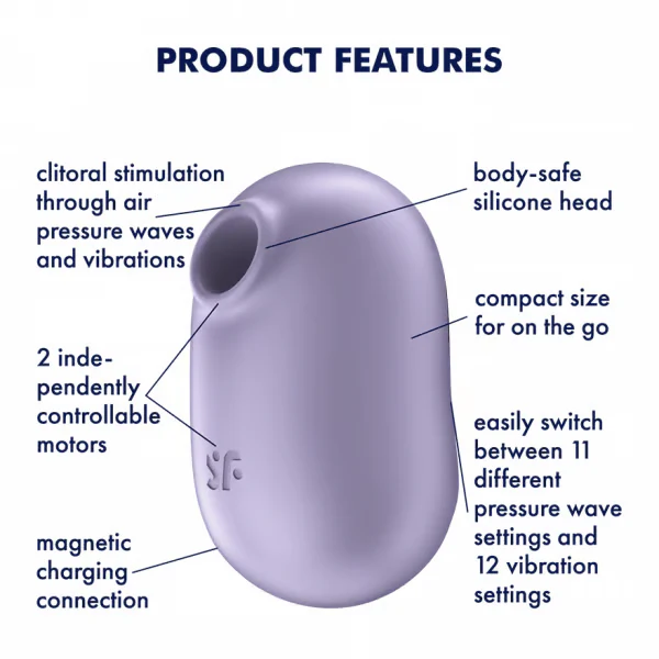 Satisfyer Pro To Go 2 Air-Pulse Clitoral Stimulator - Image 5