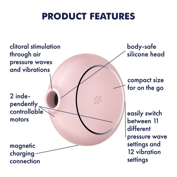 Satisfyer Pro To Go 3 Air-Pulse Clitoral Stimulator - Image 4
