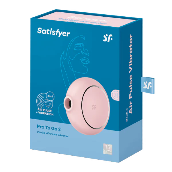 Satisfyer Pro To Go 3 Air-Pulse Clitoral Stimulator - Image 5