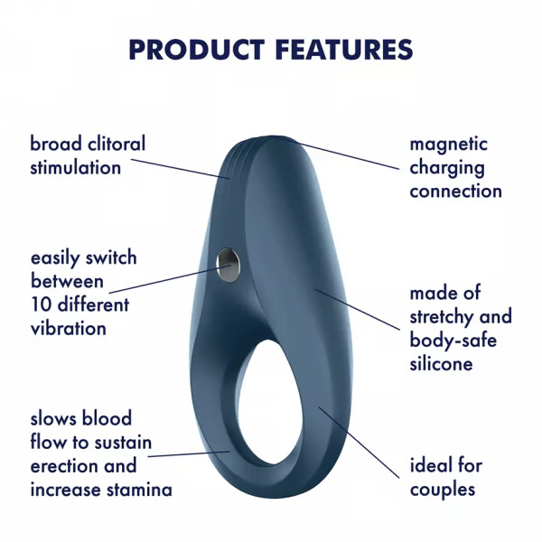 Satisfyer Rocket Ring Vibrating Cock Ring - Image 3
